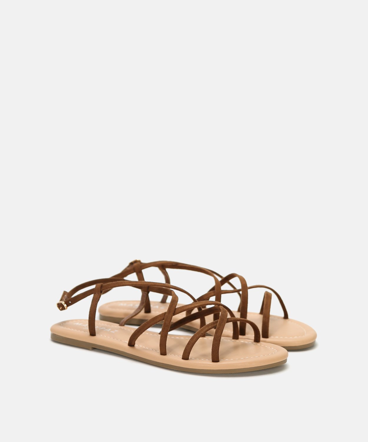 Sandalia plana multitiras image number null